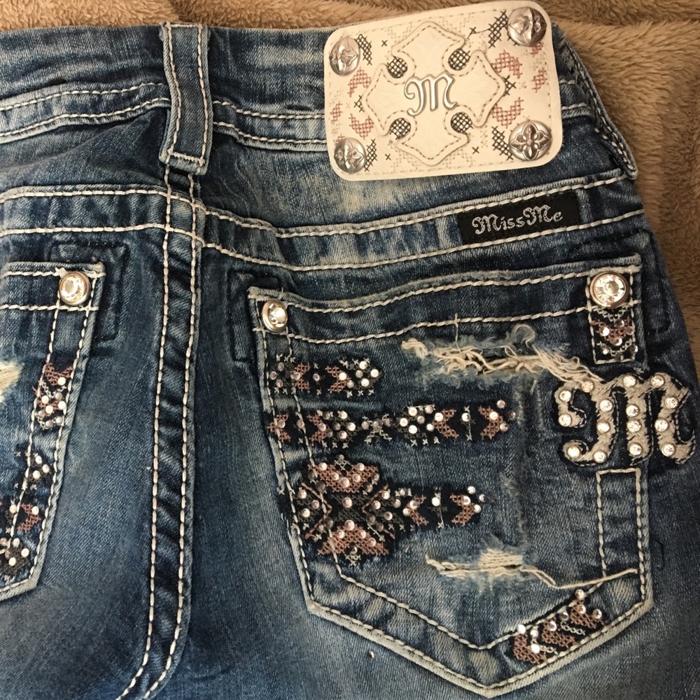 Women's Boot Size 25 Miss Me Jeans